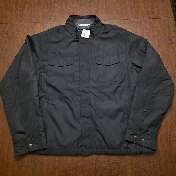 Peter Millar Norfolk Bomber Jacket Black MF24Z03 Men's Size XXL - Picture 1 of 6